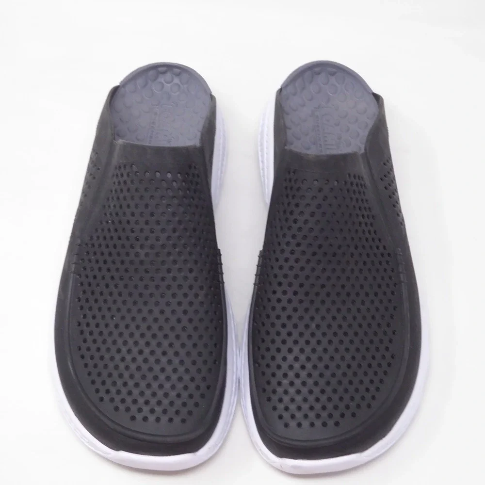 Skechers Mens Foamies Creston Ultra-Havana Clogs Black Perforated Slip On Sz 11